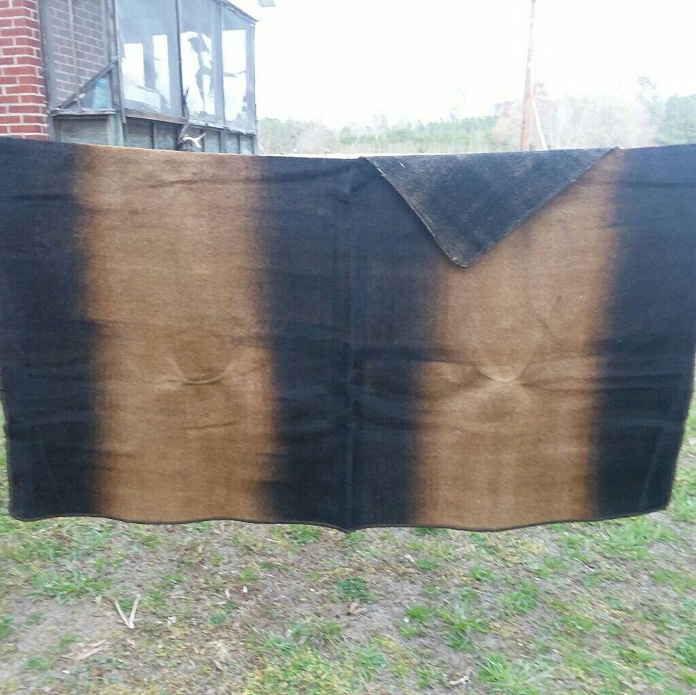 Old wool blanket